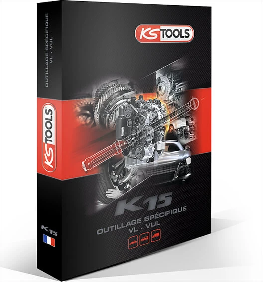Ansicht des Produktkatalog von KS Tools SAS für die Automobilbranche.