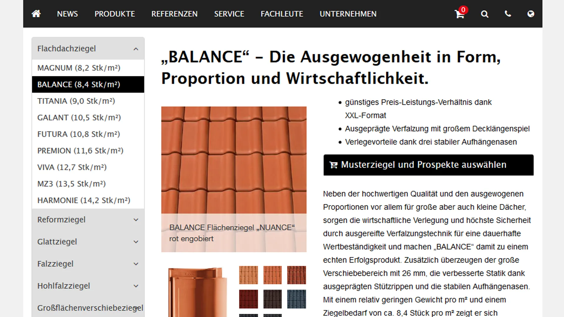 Screenshot der Mobilen App „myCreaton“ von CREATON.