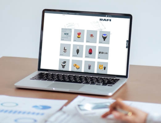 RAFI: Onlinekatalog mit crossbase erstellt