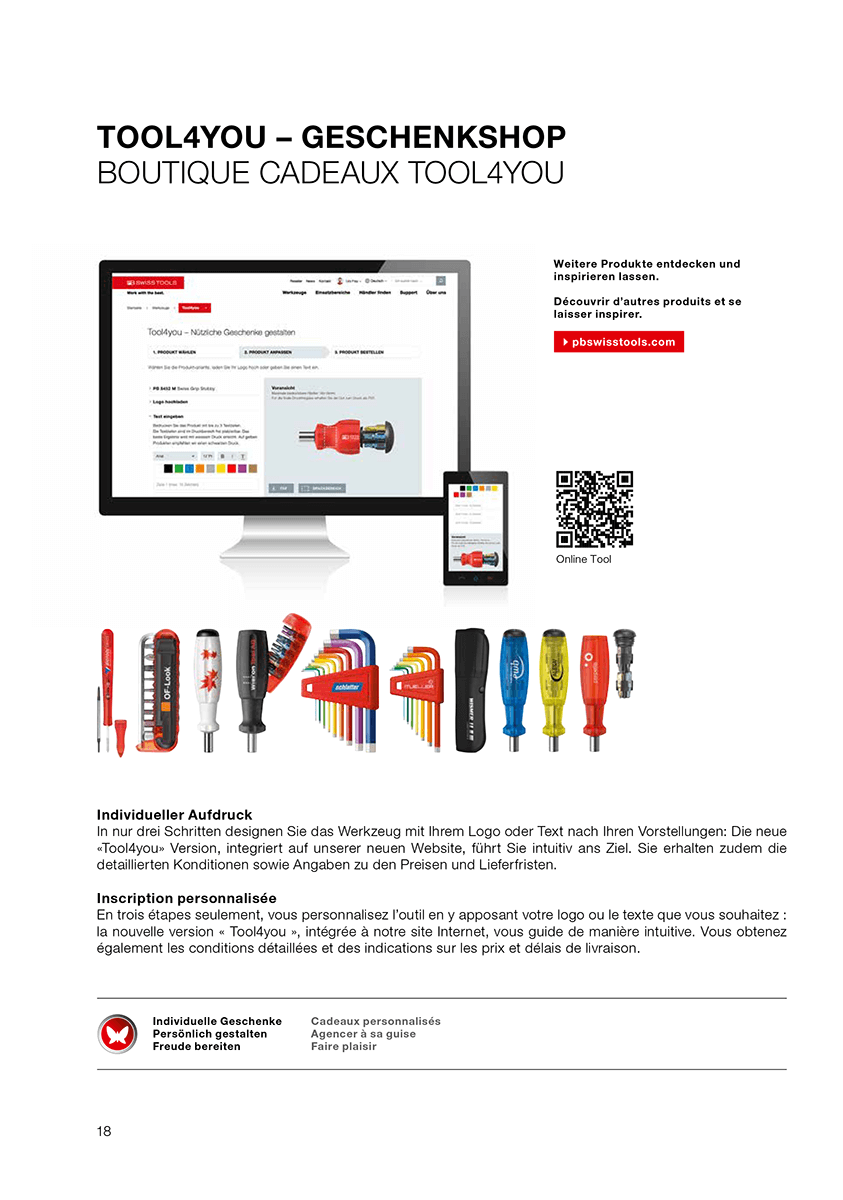 Katalogseite von PB Swiss Tools mit Produktinformationen aus der crossbase-Datenbank.